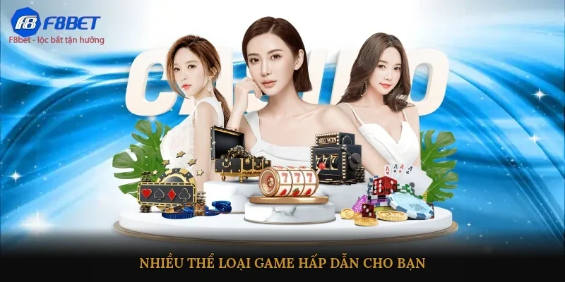 Nhiều thể loại game hấp dẫn cho bạn
